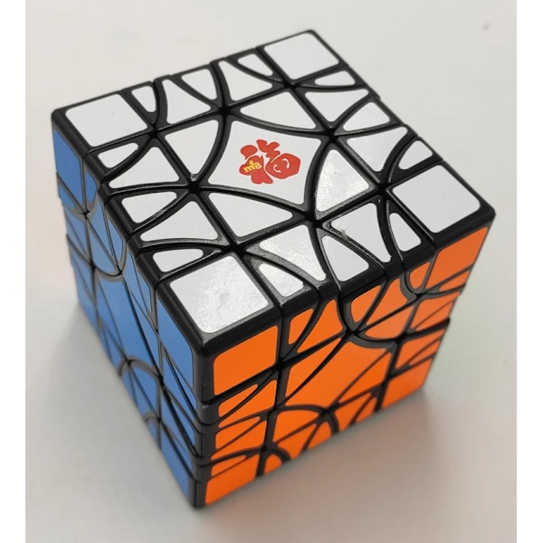 Mf8 Crazy Grilles I Ii Primär Begränsad Version Stickerless Svart Cubo Magico Pedagogisk Pussel Presentidé I Primary