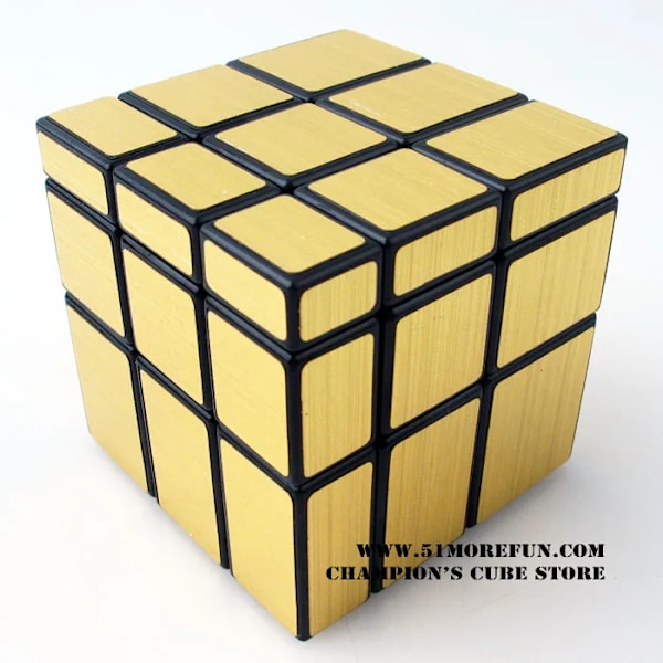 Sengso Shengshou 3X3X3 Pussel Magico Cubo 3X3 Smooth Mirror Cube Magic Cube 5.7Cm Twisty Pussel Kub Leksak För Barn black