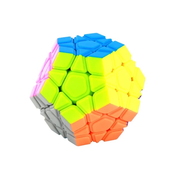 Magisk kub pussel Rubix kub pussel Cubo Rubix Speed Fidget Leksak Professionell Pyramid Lube Oblique Turn Alien Pusselkub Type 7