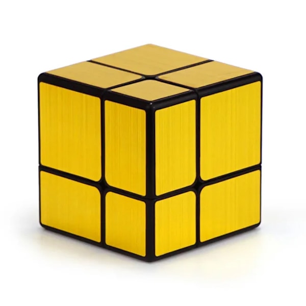 [Picube] Spegelkub 3X3X3 Magisk Kub Speed Cubo Professionell Pussel Cubo Magico Leksaker För Barn Spegelblock 3X3 Kub 2x2 Gloden
