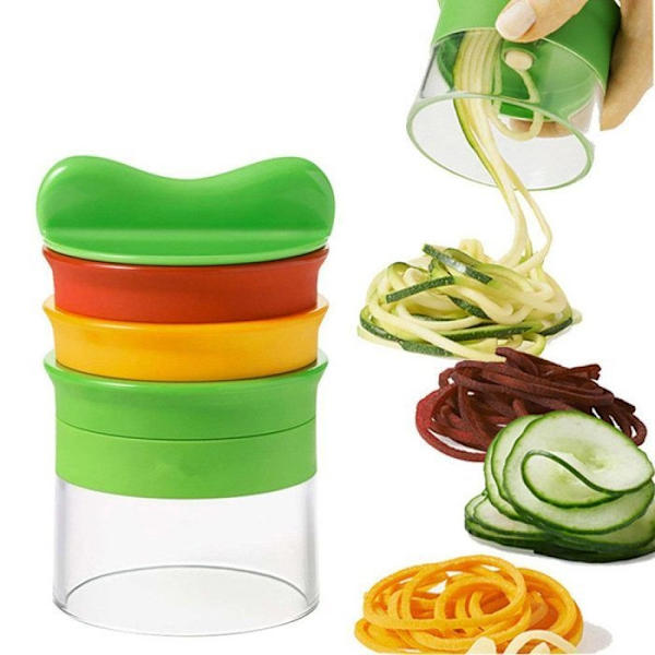 Spiralskärare Handhållen Spiralskärare För Grönsaker Spaghetti Potatis För Sparris Skalare