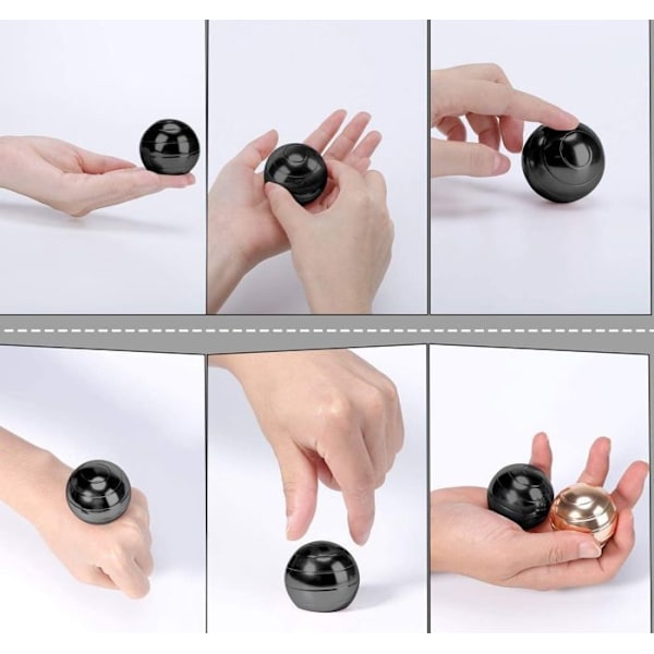 Inspire Skrivbordsleksak Metall Spinner Boll Gyroskop För Anti-Ångest Stresslindring