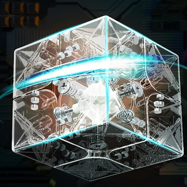 Rs2M V2 M Magnetisk Magisk Speed Cube Stickerless Professionella Fidget Leksaker Rs2M V2 Cubo Magico Pussel RS2M 2020