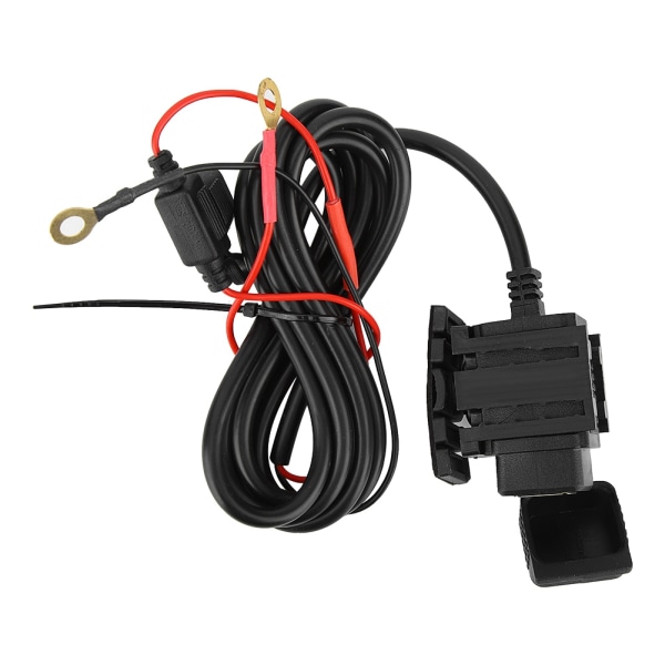 Vandtæt motorcykel USB-oplader 5V 2.1A telefonstrømadapter Hurtig opladning