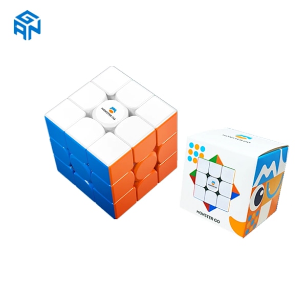 Cube Monster Go Edu Magnetisk 3X3X3 Speed Cube Professionell Speed Magic Cube Mg3 3 Gånger;3 Magnetisk Kub Cubo Magico Pussel MG3 EDU