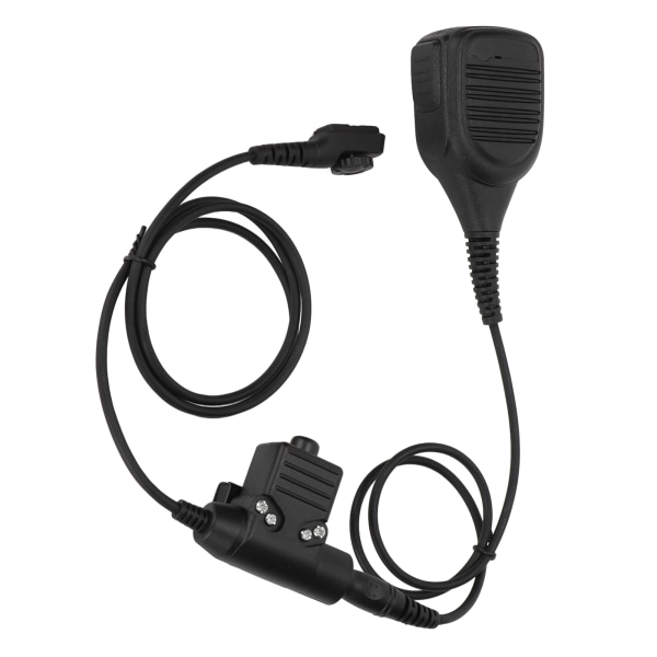 Håndmikrofon U94 PTT 7,1 mm højstyrke skulderhøjttalermikrofon med klips til Hytera PD780 PD785 PD788 PD780G