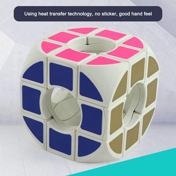Magisk Kub Arc Hollow Cube Svart Bas Magisk Kub Pussel Utveckling Intelligens Specialleksaker Hjärngympa Presentförpackning multi