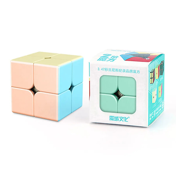Marcaron Series Magic Cube 2X2 3X3 4X4 5X5 Pyramid Professionell Pedagogisk Cubo Magico Leksak Födelsedag Julklapp Macaron Pyramid