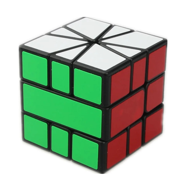 Yj Guanlong Sq-1 Sq1 Magisk Kub Pussel Speed Cube Cubo Magico Pussel Lärande Utbildningsleksaker Som En Gåva Juguetes White