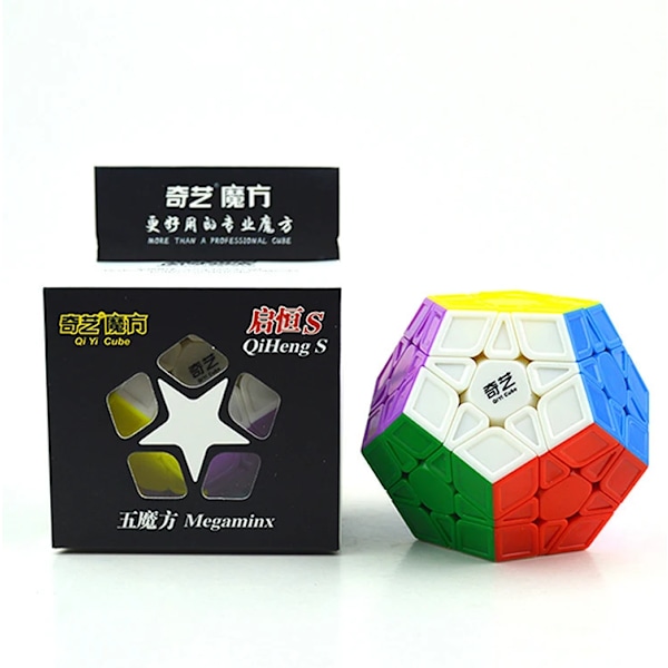 Warrior Magic Cube Basic Komma Igång Professionell Vattentät Stickless Pussel Magic Cube Utbildning Lärleksak För Barn Qiheng 5MF