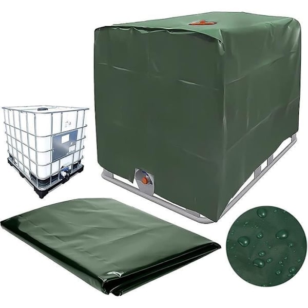 IBC Tankskydd, Vattentankskydd, 1000L Behållare Solskyddsskydd, 210D Oxford Tygtäckning[772]
