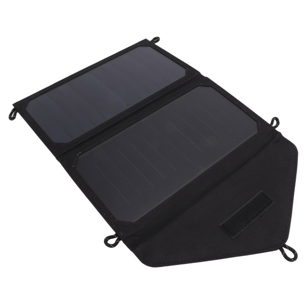 Bærbart solcellepanel 20W sammenleggbart solcellepanel batterilader Fleksibel for utendørs camping fotturer piknik
