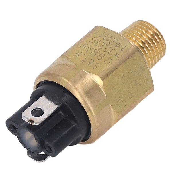 Excavator Pressure Sensor Switch Brass 0.8bar Pressure Switch Replacement for LiuGong Excavator