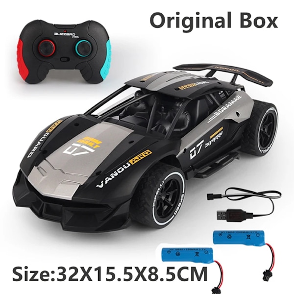Snabb RC-bil 1/20 simulering racingbil 2.4g 360° körning RC-bil lång batteritid 3-14 år pojkens leksaker gåvor till pojke flicka Large Car-BK-2B