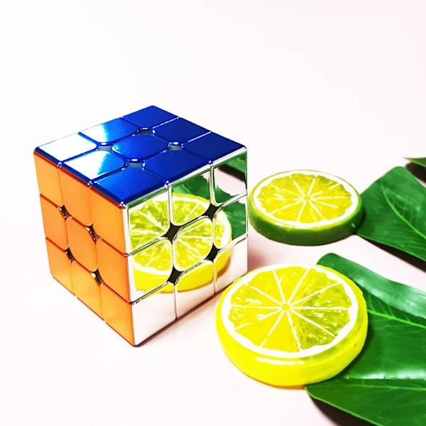 Cyclone Boys Pläterad 3X3X3 2X2 Magnetisk Magisk Kub Leksaker 3X3 Professionellt Hastighetspussel 3 Gånger;3 2 Gånger;2 Original Ungersk Cubo Magico Magnet 2x2 Carton