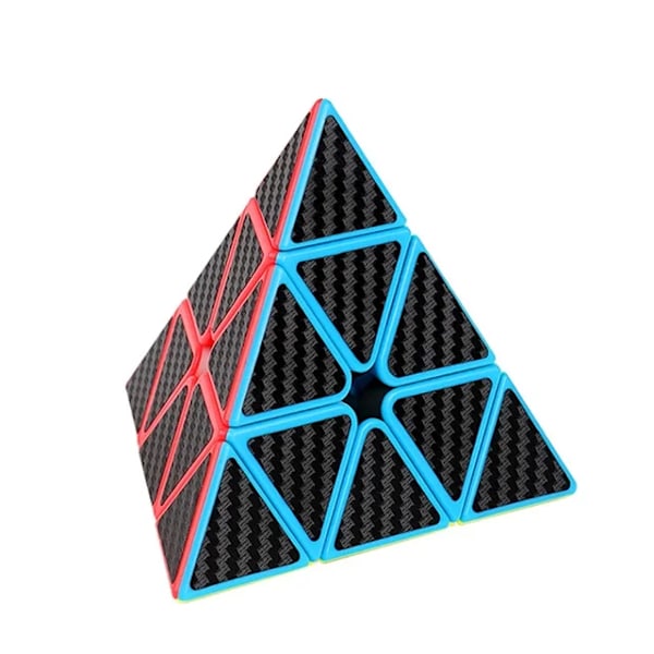 Professionell Speed Magic Cube 2X2 3X3 Pyramid Högkvalitativt Pussel Magic Cube Utbildning Lärande Cubo Magico Leksaker Pyramid D