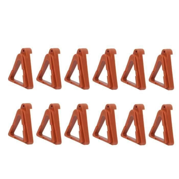 Blomkrukfötter - Brun - Triangulär - Pp - 12 Stycken Brown