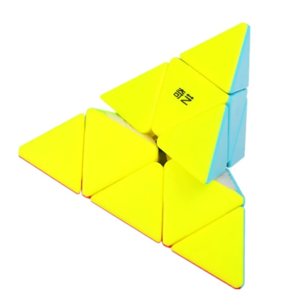 Qiming S2 Pyraminx 3X3X3 Magnetisk Magisk Kub Speed Cube Pyramid Professionellt Pussel Fidget Leksaker Barnpresenter S2