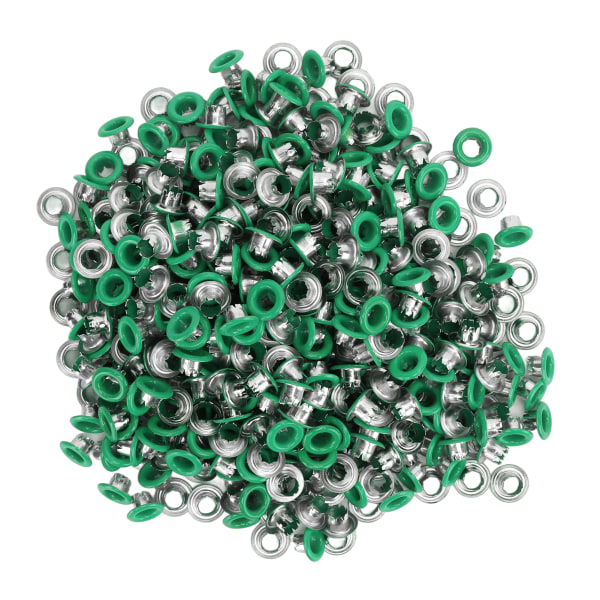 500 stk trykknapper strykemateriale flatt utjevning lyse overflater Lett fargerike syknapperYK4/5C20 (grønn)