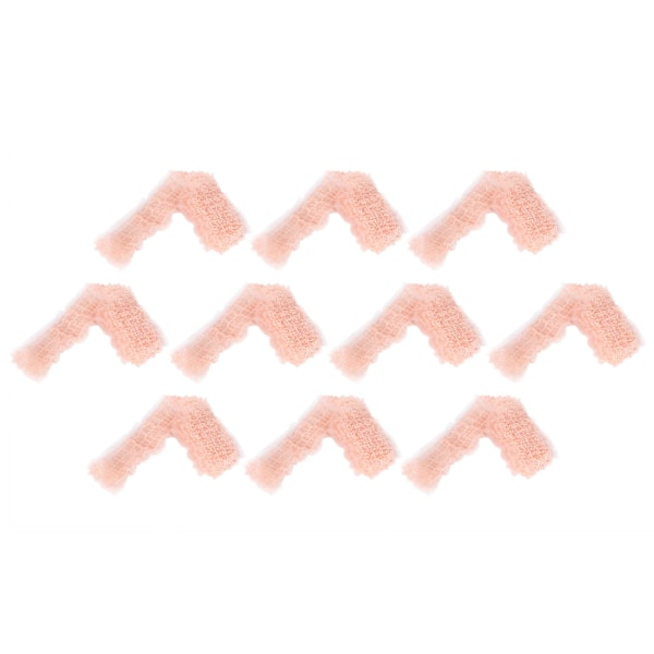 Pitsinauha tee-se-itse Reunojen viimeistelyvaatteiden tarvikkeet ompelemiseen koristeluun paikkaus 10 jaardia 60 mm Pink-S9
