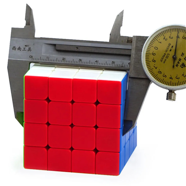 4X4 Speed Cube Magisk Kub Strickerless 4X4X4 Neo Cubo Magico 59Mm Mini Storlek Frostad Yta Leksaker För Barn Stickerless