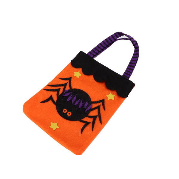 Halloween Tote Bag Genanvendelig håndtaske med håndtag til Thanksgiving Party Daily SuppliesSpider