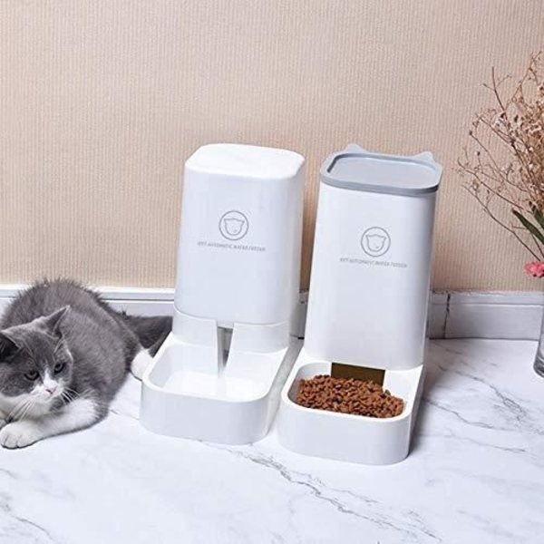 Automatisk matdispenser - Ospecificerad - 1 st - Plast - 2,1 kg - Inomhus