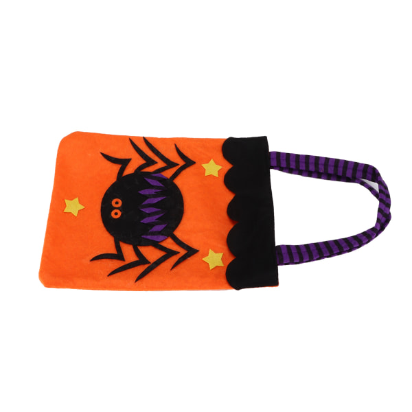 Halloween Tote Bag Gjenbrukbar håndveske med håndtak for Thanksgiving Party Daily Supplies Spider