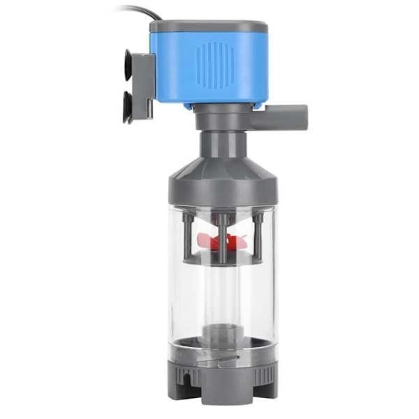 Vingvo Akvariefilter Zy‑1000F5 5-i-1 Akvariefilter 3-i-1 Multifunktionell Samlarfilterpump Transparent