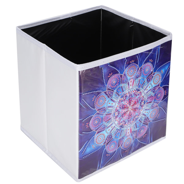 Blomstermønster DIY Diamond Painting Oppbevaringsboks Diamond Painting Kits Folding Storage Case