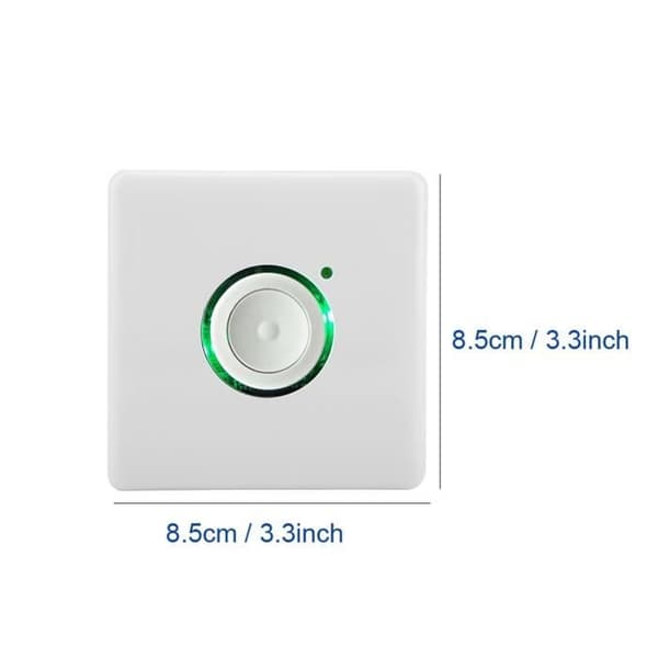 Ac110‑250V Utomhus Led Touch Fördröjningstimer Switch 16 Tidsinställningar Ab5793