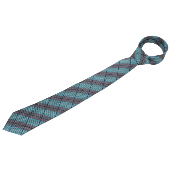 Klassisk stribet slips britisk plaiddesign God slidstyrke jakkesætslips til mænd Bryllup Business konferencer B003