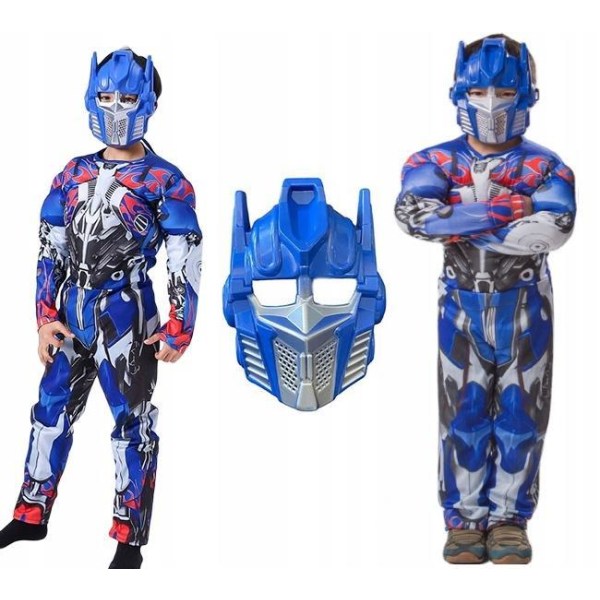 Transformers Optimus Prime Costume Blue joululahjat lapsille blue 140