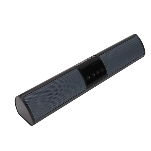 Bluetooth-højttaler Stereo-hukommelseskort AUX USB-indgang Desktop Bar-højttaler med RGB-lys til TV Bærbar mobiltelefon