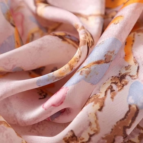 Damscarf Siden Satin Scarf Tryckt Scarf Leopard Wraps Satin Scarf Vacker Blomsterscarf Chlecouleurs
