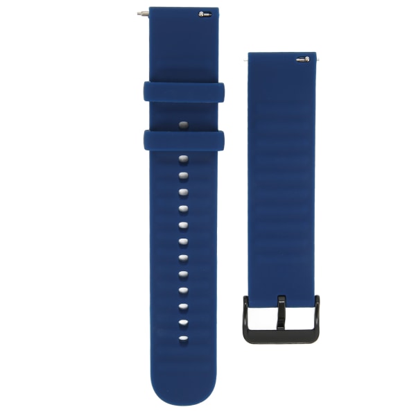 Justerbart watch i silikon för Amazfit GTS 3/GTS 3 PRO Andas Smartwatch Watchband Mörkblå