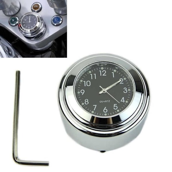 Motorcykelstyre Klocka 7-8\" 1\"