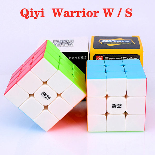 Warrior W 3X3X3 Magisk Speed Cube Stickerless Professionell Antistress Warrior S 3X3 Pussel Fidget Leksaker Barnpresenter Warrior W
