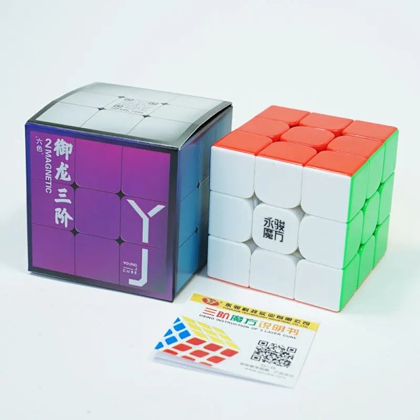 [Picube] Yj Mgc-serien Yupo Yulong Yusu Yuchuang Yushi Yufu 3X3 2X2 4X4 5X5 6X6 7X7 Magnetiska Pussel Elite Megaminx Pyramid Cube YuLong 3x3 S