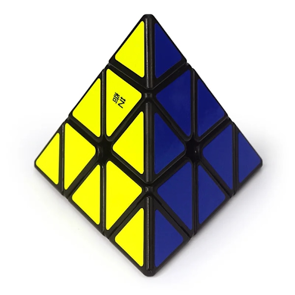 Pyramidkub Ungersk 5X5 3X3 Speed Magic Cube Rubix Barnspel Rompecabezas Cubo Magico Fidget Leksaker För Barn Rastlös 5 5 colorful