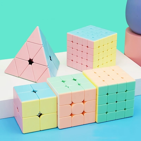 Magiska Kuber Professionell Pyraminx Pussel Leksaker Rubix Kub Hastighet 3X3 Pyramid Magisk Kub Triangle Cube
