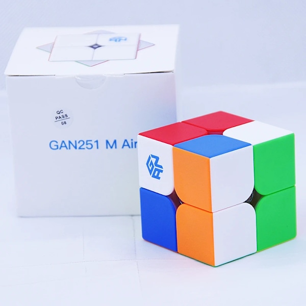 251 Leap Uv 2X2X2 Magnetisk Magisk Kub 2X2 251 M Pro Speed 251 Air Magico Cubo Professionell Pusselkub 251M Leap UV