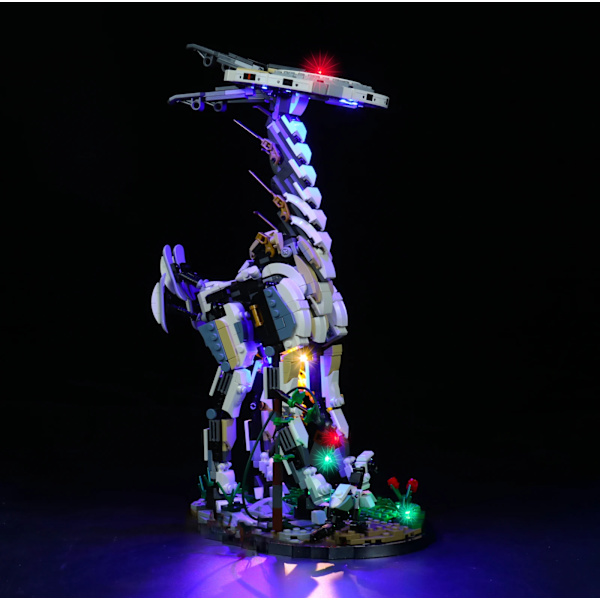 Vonado LED-belysningssats för 76989 Horizon Forbidden West: Tallneck byggklossar leksaker lampset endast belysning ingen modell Remote control Only LED Light