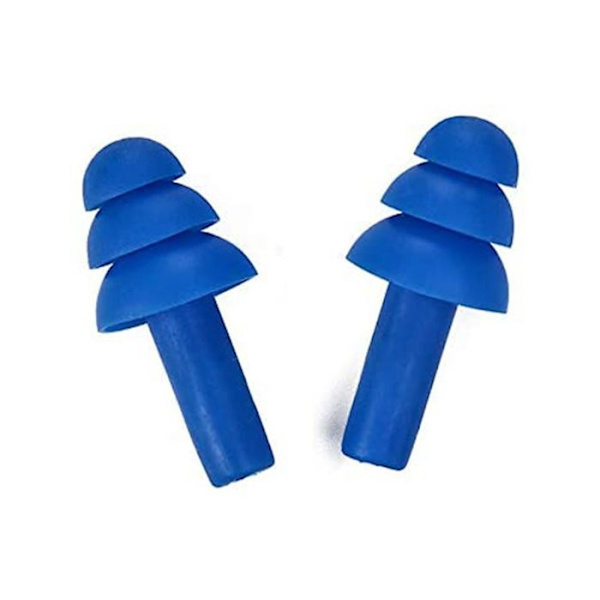 10 Par Silikonöronproppar I Mjuka Plastfodral Återanvändbara Tvättbara Nrr 28 Db För Sömn
