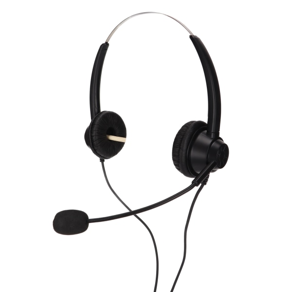 H360DPC Call Center Headset On Ear Datorhörlurar med mikrofon för hemmakontorets kundtjänst