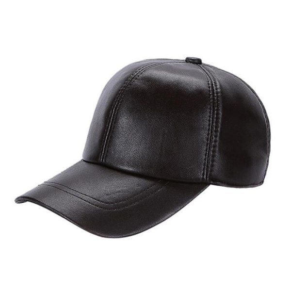 Eozy Läderkeps Herr Baseballkeps Utomhus Brun Varm Vinter Brown