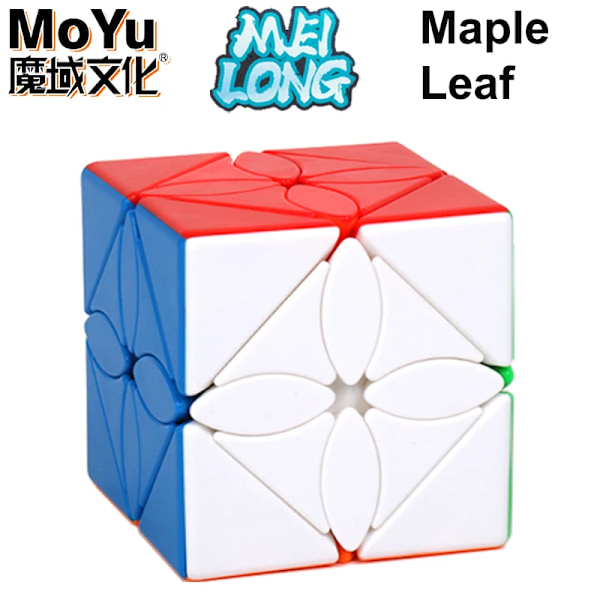2X2 3X3 Professionell Magisk Kub 2 Gånger;2 3 Gånger;3 Hastighetspussel Barns Fidget Leksak Speciell Original Ungersk Cubo Magico Maple Leaf Cube