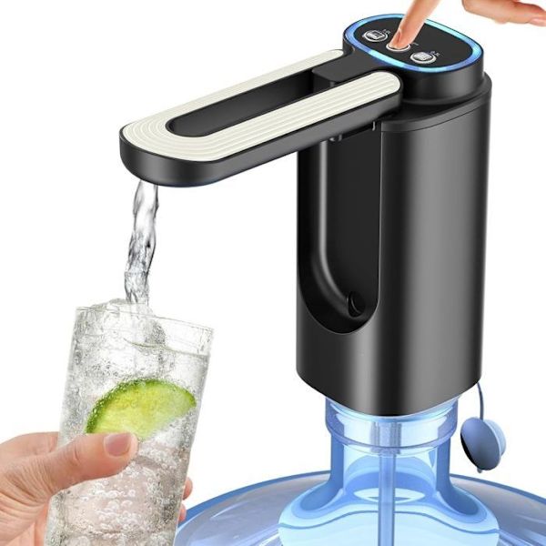 Dryckesautomat Elektrisk Vattendispenser USB-laddning Automatisk Dricksvattenpump Vikbar Dricksvattenpump