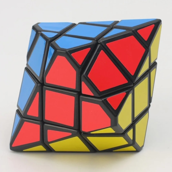 Diansheng 3X3X3 Diamant Magisk Kub Hexagonal Axis Form Dipyramid Cool Kub Figet Leksaker Pedagogiska Pussel Samlingar Black 1