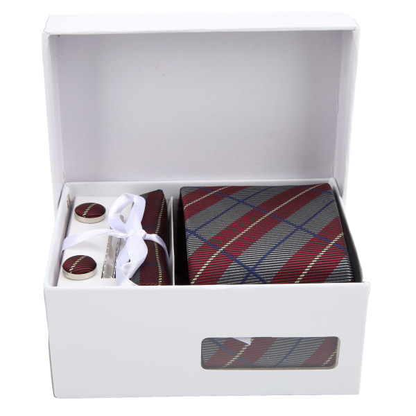 Mænd slips sæt mode klassisk mønster business hals slips til Valentinsdag Thanksgiving Business